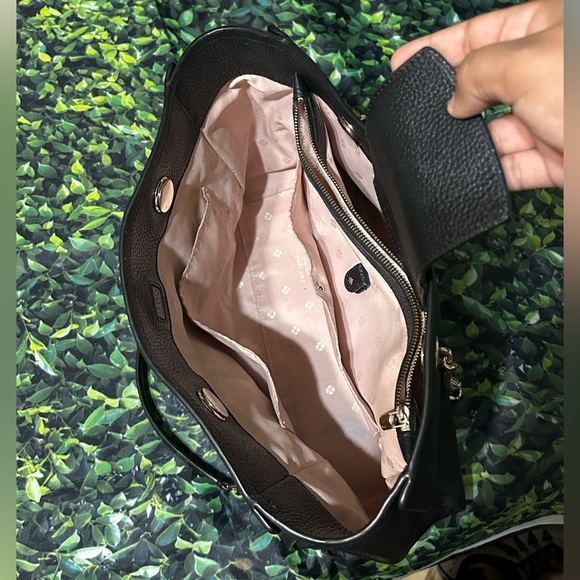 Kate Spade Black Leather Handbag - Picture 6 of 11
